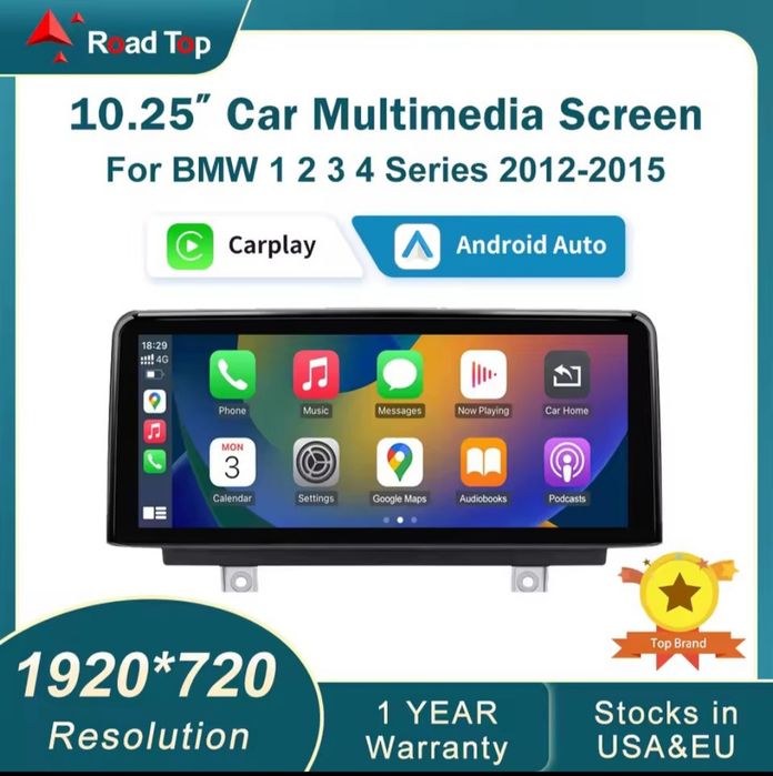 Display multimedia para BMW série 3