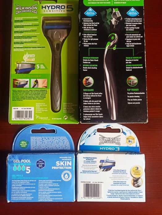Картриджі та станки для гоління Wilkinson Sword Hydro 5/Bull Dog Origi
