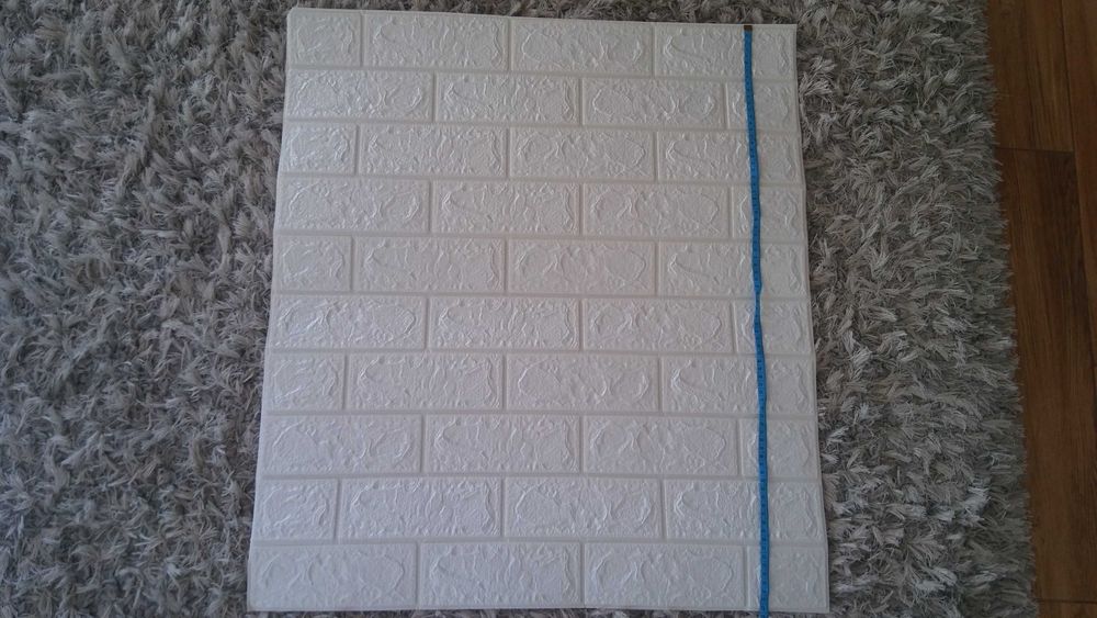 Tapeta samoprzylepna biała 3D