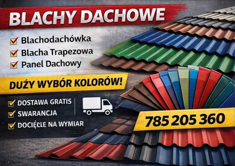 Blacha trapezowa z dostawą od producenta