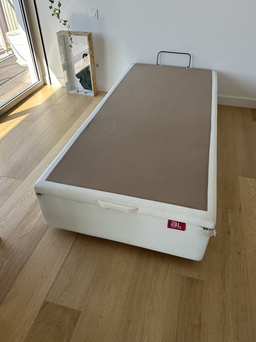 Sommier com arrumação Bedline 0.9x2m