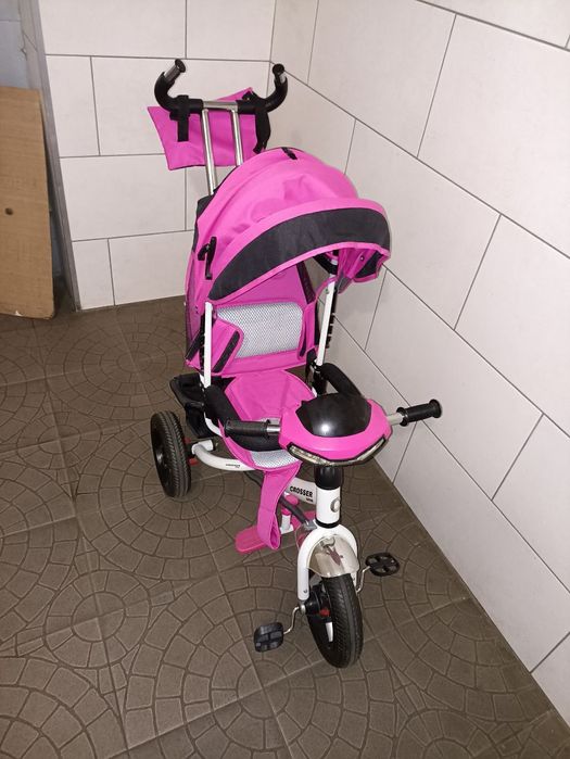 Велосипед с родительской ручкой crosser one