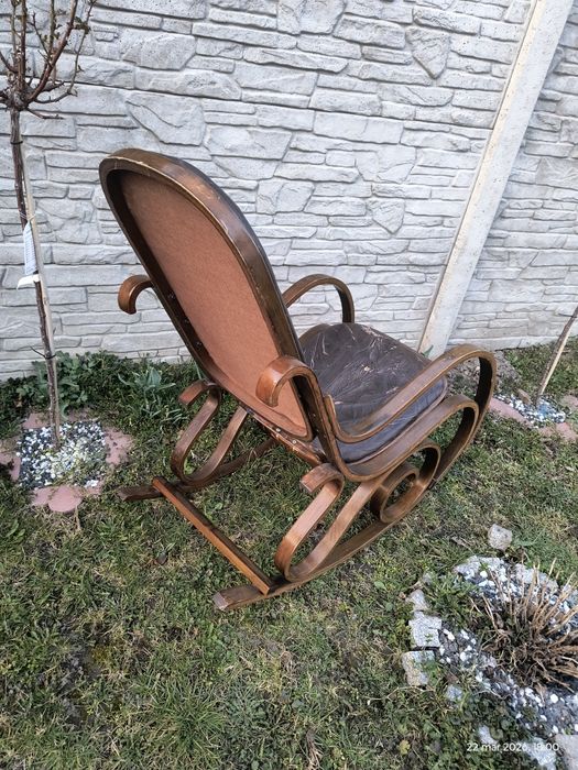 Fotel bujany retro vintage