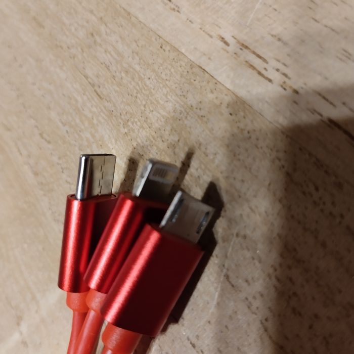 Kabel USB typu 3 w1