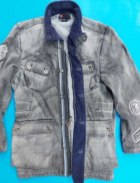 JEDYNA kurtka KATANA bluza płaszcz DIESEL koszula S M LEVIS lee GAS