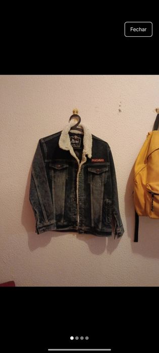 casaco de ganga da diesel