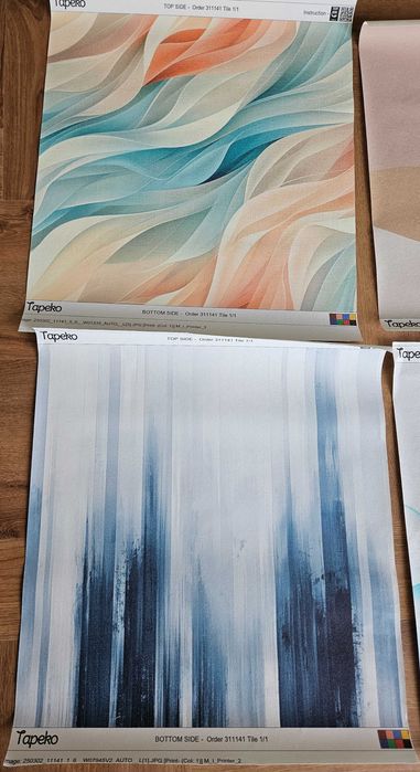Tapeko wzory próbki tapet tanio okazja Kraków tapety tapeta