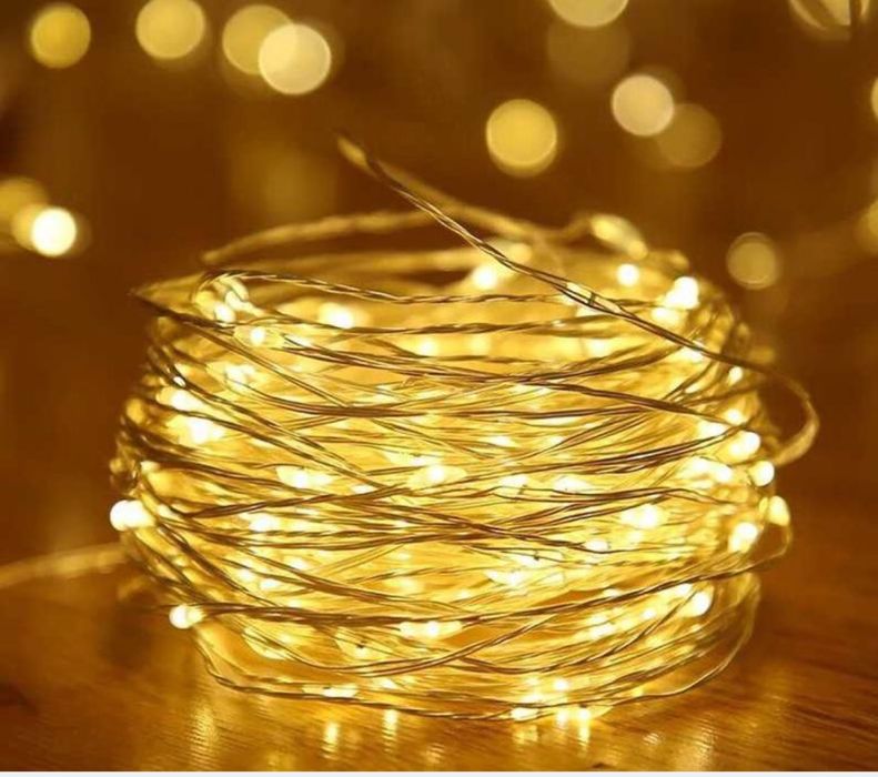 Хіт!Набрид блекаут? Гирлянда 2в1. Гірлянда «Роса» на батарейках та USB