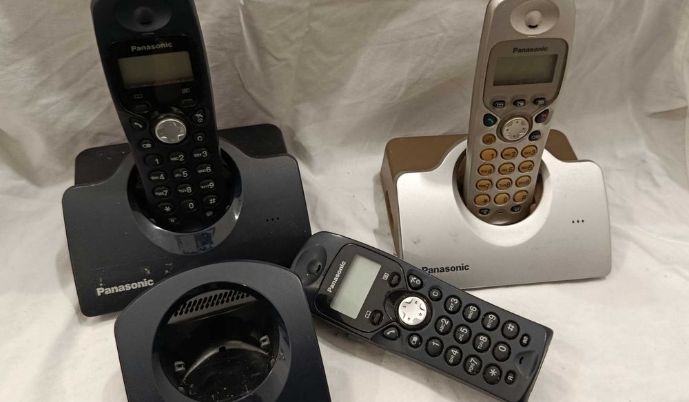 Telefones sem fios da Panasonic