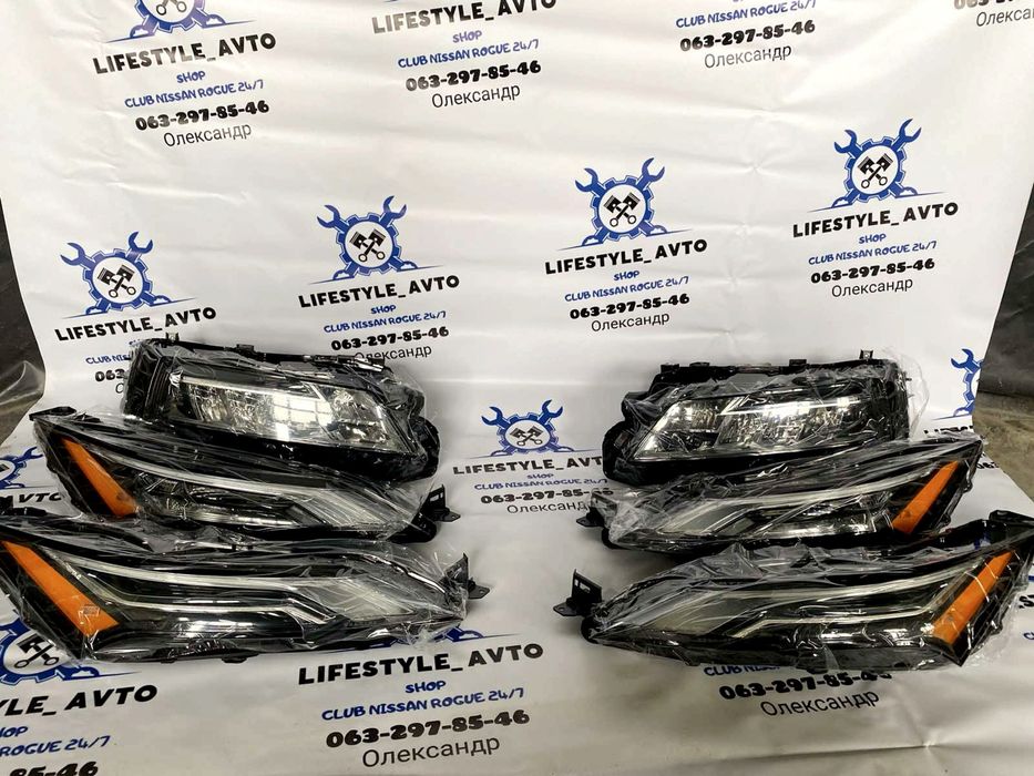 Фара левая ОРИГИНАЛЬНАЯ Nissan Rogue 2021 2022 2023 2024 фары передние
