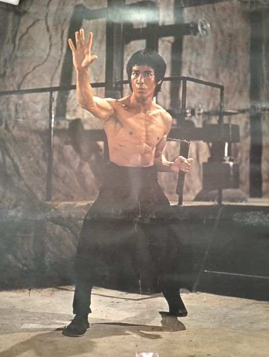 Antigo poster original Bruce Lee