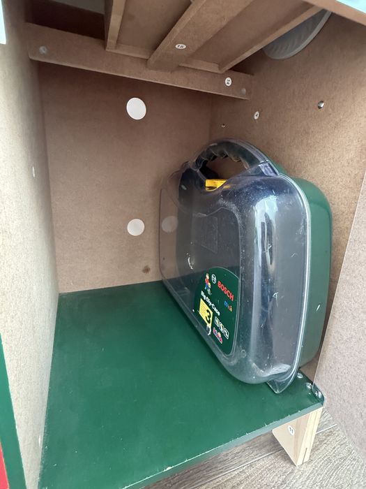 Bancada de ferramentas de brincar