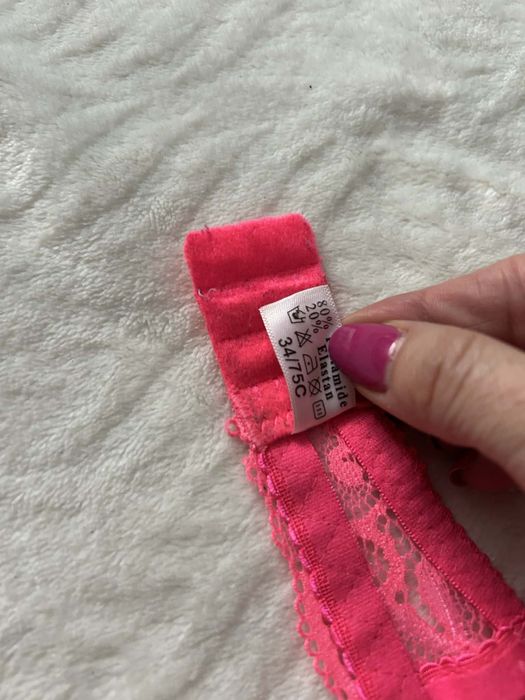 Biustonosz 75C różowy