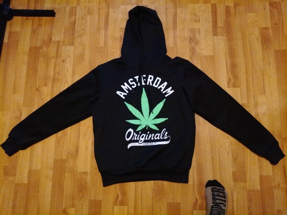 Bluza xl ganja, Amsterdam, THC, hip hop
