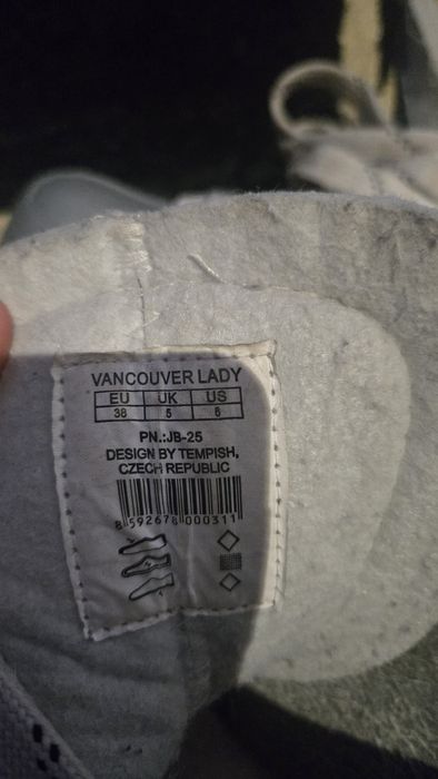 damskie łyżwy hokejowe marki Tempish model Vancouver Lady r. 38