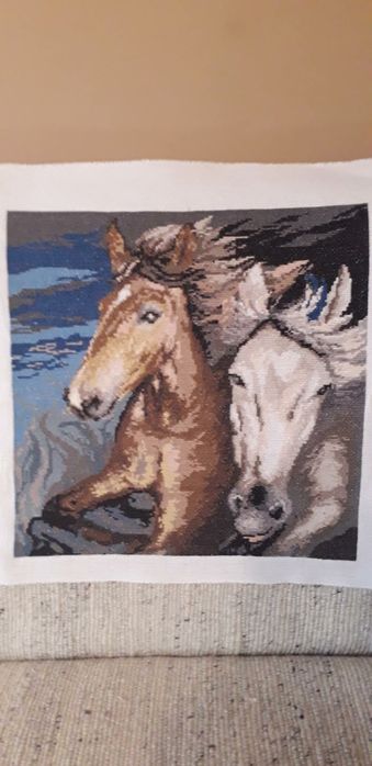 Sprzedam obraz ręcznie haftowany