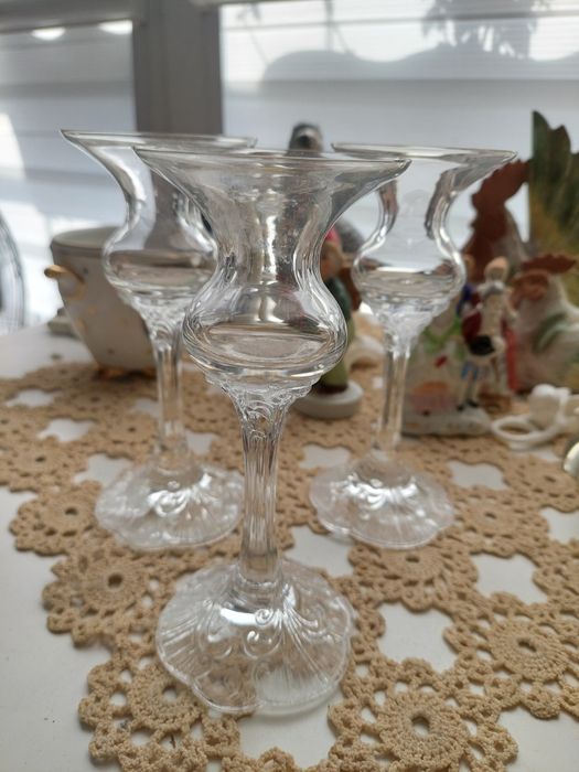 Rosenthal swiecznik,  szkło 3x