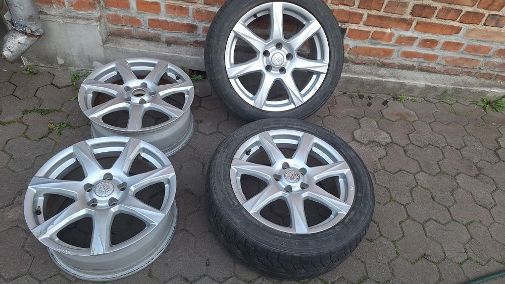 р17 5×112  диски на VW, Skoda
