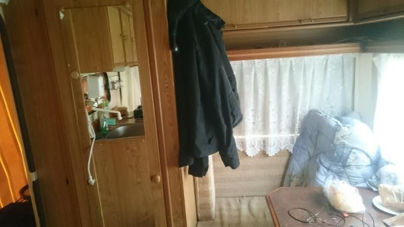 Caravalair brasilia przyczepa stacjonarna na dzialke domek