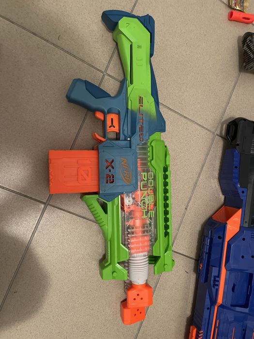 Pistolet nerf elite2.0 x-2 double punch