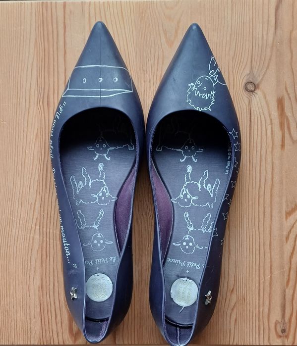 4 pares de sabrinas Melissa tam 38