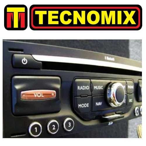 Reparação de Rádios Peugeot e Citroen Rt3, Rt4, Rt5, e Rt6