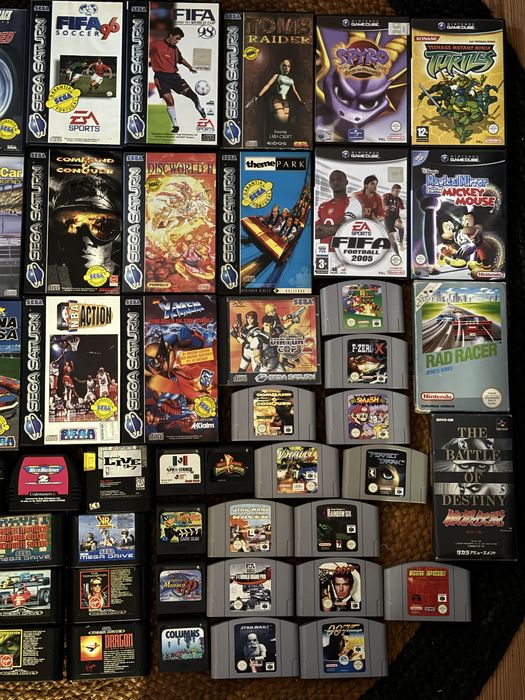 Jogos SEGA, MegaDrive, MasterSystem, Game Gear, Sega Saturn, Nintendo