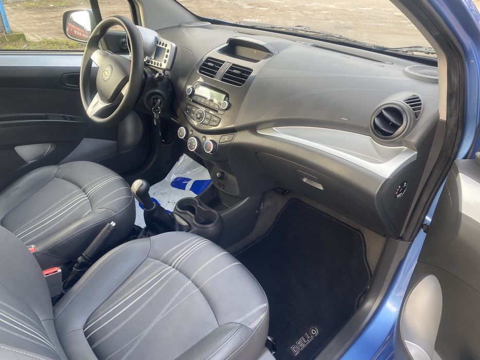 Chevrolet Spark 2013 LIFT Klima Skora 2 Klucze Niemiec Bezwypadek