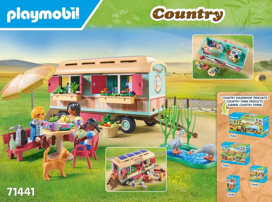 Playmobil Country 71441 Przytulna Kawiarenka W Wagonie