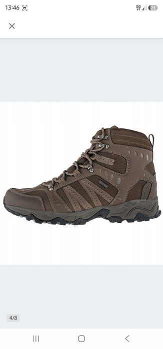 Buty taktyczne wojskowe trekkingowe MFH Combat Tactical - Brown 46