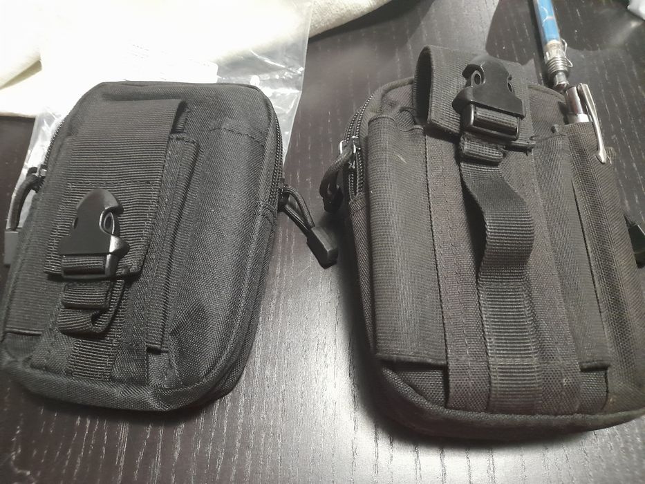 Bolsa tática de 2 fechos