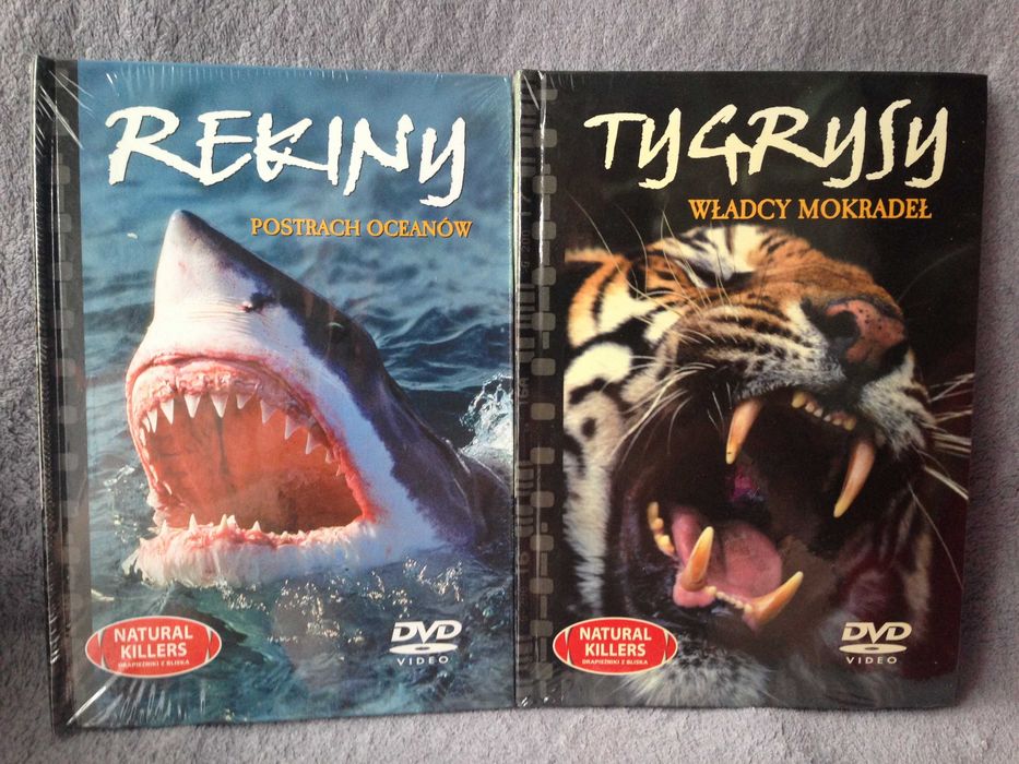 DVD filmy Tygrysy i Rekiny, nowe w folii