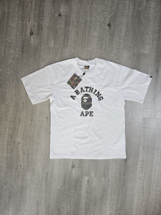 Koszulka Bape w kolorystyce camo.