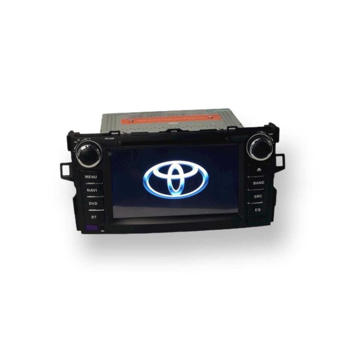 Toyota Auris 2008 a 2012 Rádio Android CarPlay GPS DVD 2 DIN