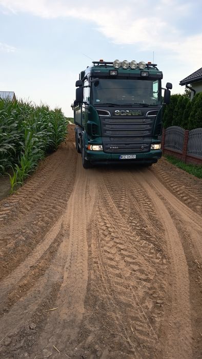 Żwir kamień płukany ziemia podsyp piasek transport od 1 tony