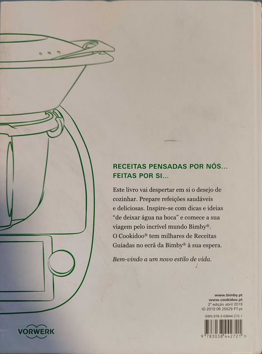 Livro Bimby Faz o que te apetece - Como Novo