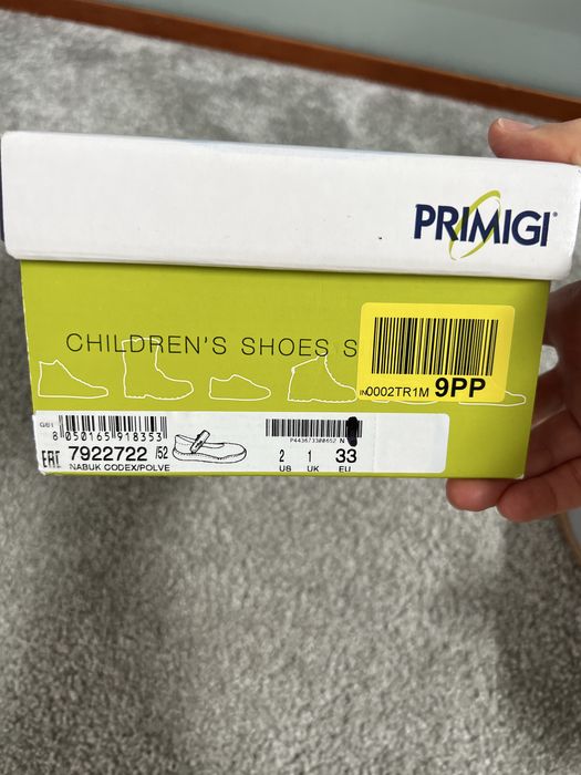 Baleriny dziecięce Primigi Barefoot