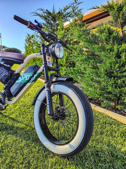 Moped Elétrica OneSport W66x 1000w135nm (Mobilete CafeRacer)