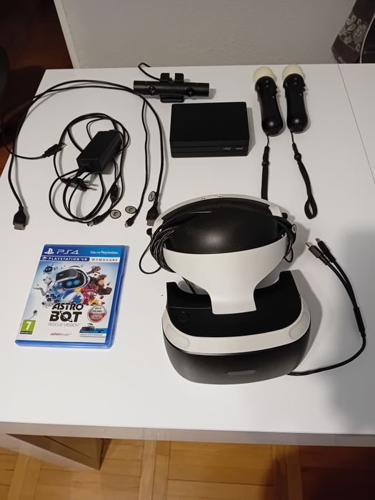 Okulary vr cały zestaw