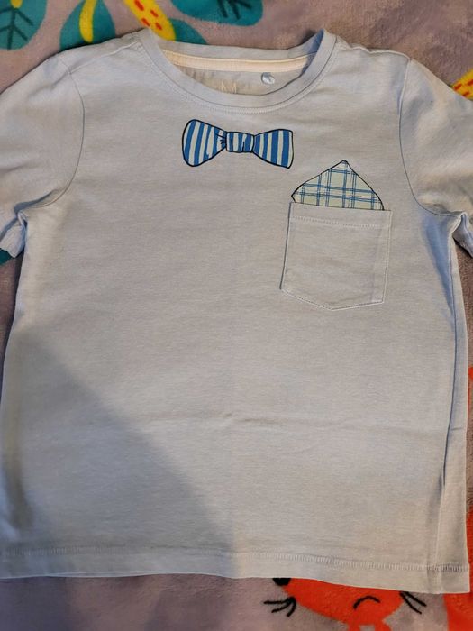 Koszulki chłopięce 110 zestaw