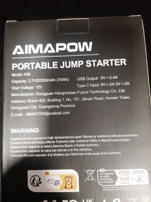 Booster    12v  Aimapow