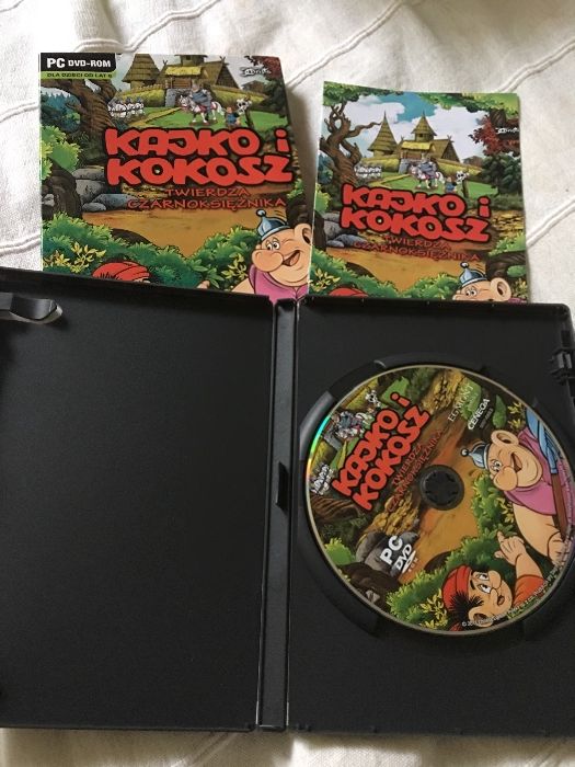 Gry dla dzieci na PC używane 6szt.,różne Asterix,Kajko&Kokosz,StarWars