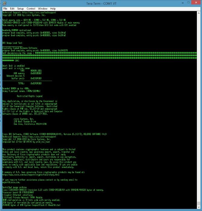 Маршрутизатор роутер Cisco router 3925 7200 7206VXR