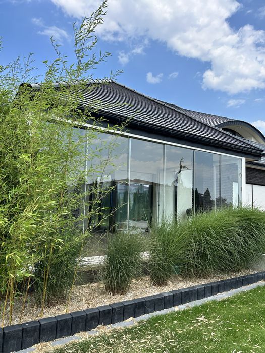 System przesuwny szkło , sciany szklane