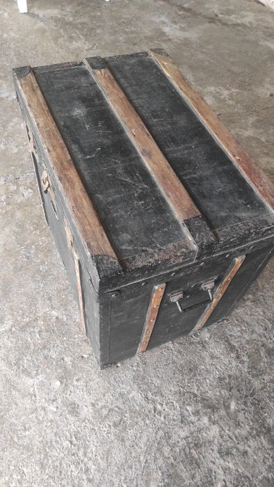 Baú de bagagem século 19th