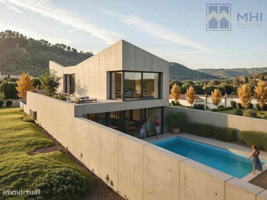 Moradia T4 de Arquitetura Contemporânea na Madalena, Vila Nova de Gaia
