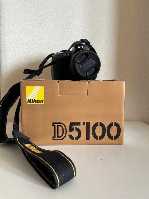 Nikon D5100 + 2 Objetivas + Kit Completo + Caixas Originais