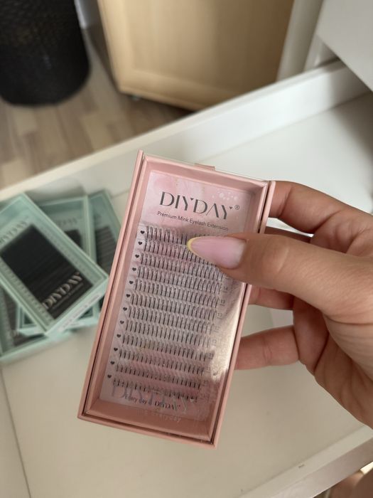 Kępki rzęs zestaw 8 opakowań