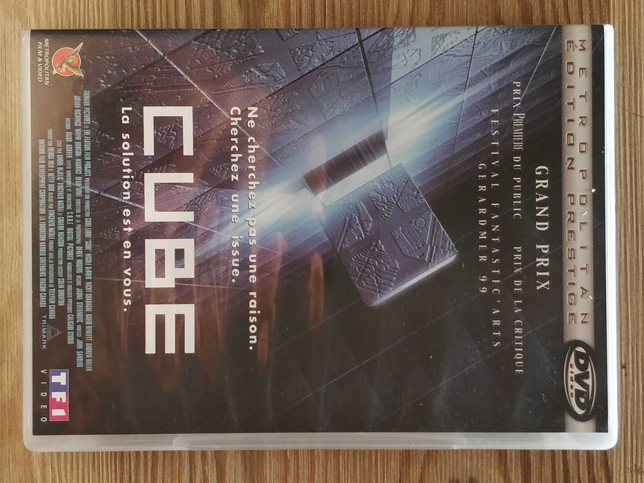 DVD Cube, vencedor do prémio Gerardmer 99