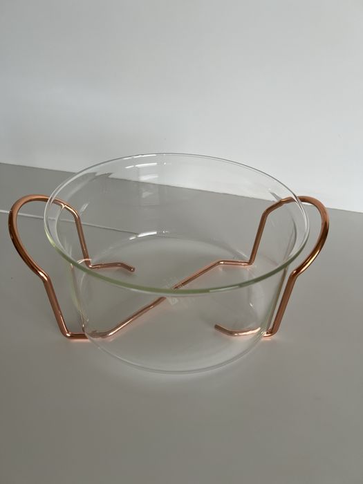 2 taças Bodum asas em cobre